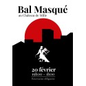 20/02 Bal masqué - Entrée classique avec verre offert + masque